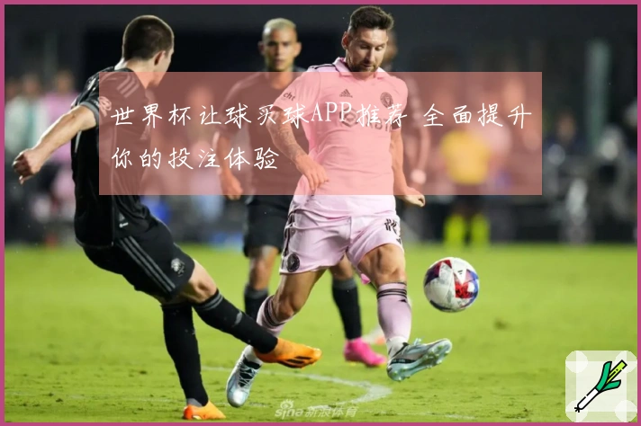 世界杯让球买球APP推荐 全面提升你的投注体验